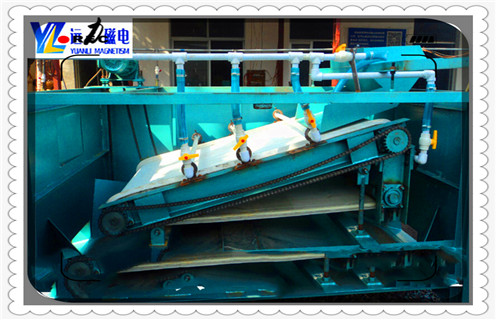 平板带式磁选机，天津平板带式磁选机_天津平板带式磁选机是永磁排列图工作原理_选矿规格参数及执行标准