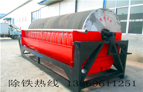 顺流磁选机，河北顺流式磁选机工作原理及结构图_河北顺流式磁选机磁场强度及跑尾如何处理